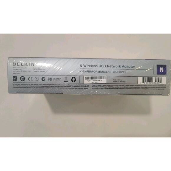 BELKIN N Wireless USB Adapter Enhanced Speed & Coverage P58560- C F5D8053 - Picture 3 of 6